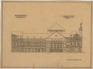 Fischer, Theodor; Mannheim; Kammerspiele - Augustenanlage (Ansicht)