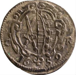 Münze, Dreier (NZ), 1659