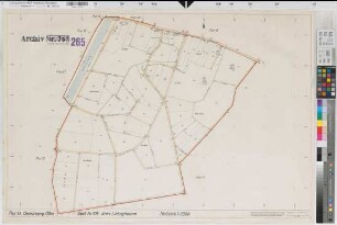 Olfen (Olfen), Umlegung Olfen-Rechede, Planabdruck Flur 41