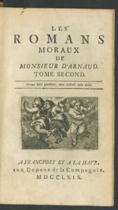 T. 2: Romans Moraux De Monsieur D'Arnaud