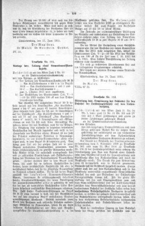 No. 10. (107-116) (111,112), 30. Juni 1915