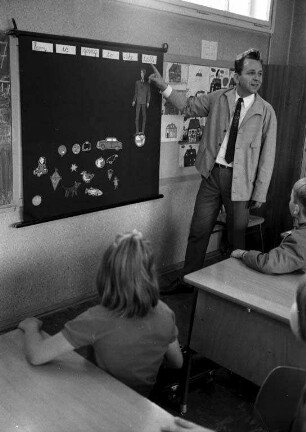 Forschungsprojekt "Englisch in der Grundschule" der Pädagogischen Hochschule Karlsruhe an der Drais-Volksschule.