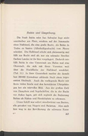 Bahia und Umgebung.