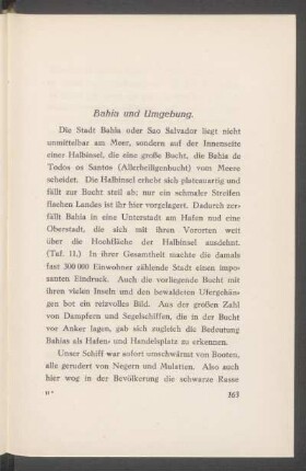Bahia und Umgebung.