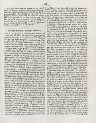 181-182 Die niederrheinische Prediger-Conferenz