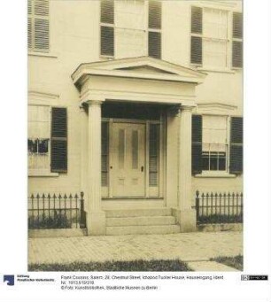 Salem, 28, Chestnut Street, Ichabod Tucker House, Hauseingang