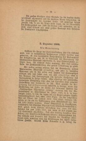 5. Dezember 1899