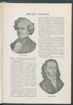 Berlioz y Paganini.