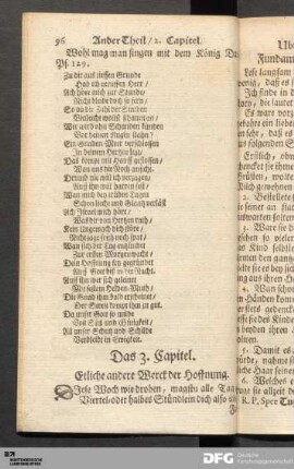 Das 3. Capitel. Etliche andere Werck der Hoffnung.