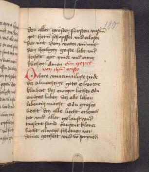 Gebet, Augustinus zugeschrieben, dt. von Johann von Neumarkt