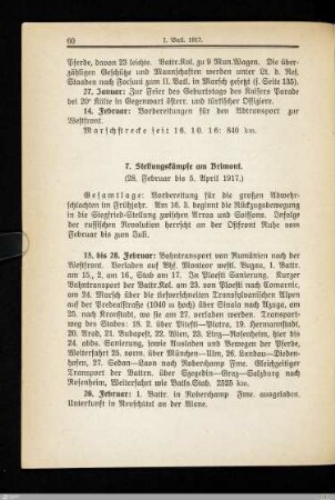 7. Stellungskämpfe am Brimont