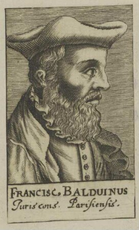 Bildnis des Franciscus Balduinus