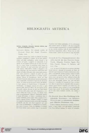 Bibliografia artistica