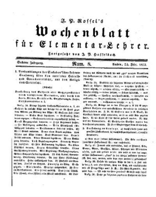 Verhandlungen der Einleben'schen Lehrer-Conferenz über den vereinten Schreib- und Sprachunterricht, und den Religions-Unterricht : Schluß