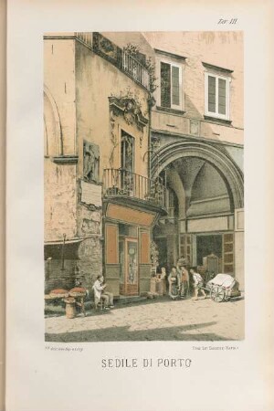 Tav. III. Sedile di Porto