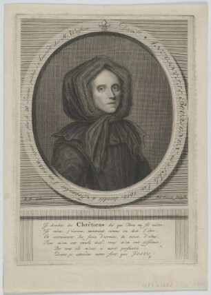 Bildnis der Antoinette Bourignon