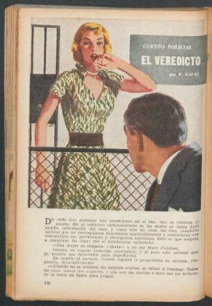 El veredicto : Cuento policial