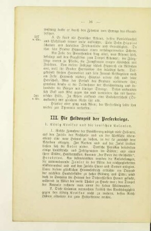III. Die Heldenzeit der Perserkriege