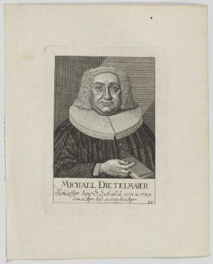 Bildnis des Michael Dietelmaier