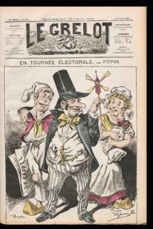 En tournée électorale, par Pépin