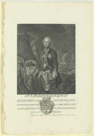 Bildnis des Herzog Ferdinand von Braunschweig-Lüneburg