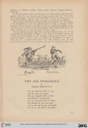 5: The age demanded