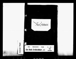 Hypothekenbuch von Neuschönau