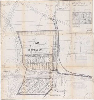 Hansjakob, Gottfried; Augsburg; Ausstellungsgelände zwischen Hochfeld und Haunstetten - Bebauungsplan Nr. 855, 'Ausstellungsgelände'