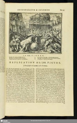 L'Ecclesiate de Salomon. La LXX. Figure