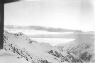 Winterurlaub in den Alpen. Berlglandschaft