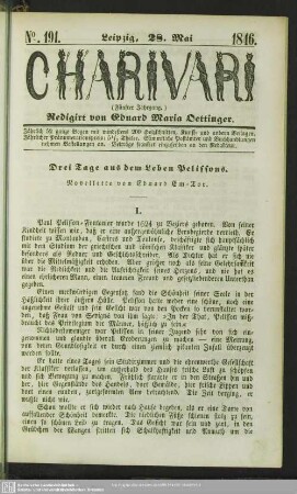 5.1846=191: Charivari
