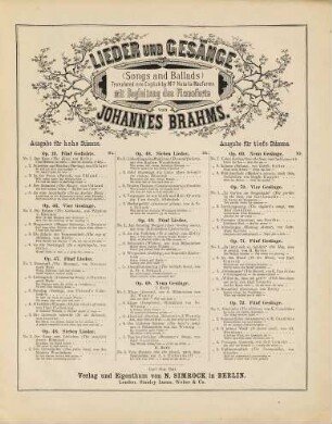 Sieben Lieder : mit Begleitung des Pianoforte ; op. 48