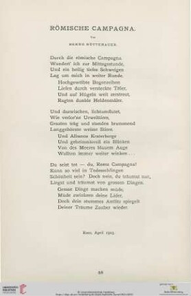 Römische Campagna