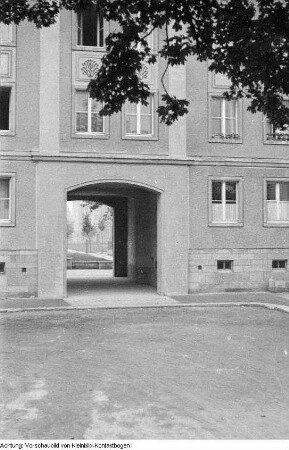Dresden, Südviertel, Wiederaufbau, Oktober 1954