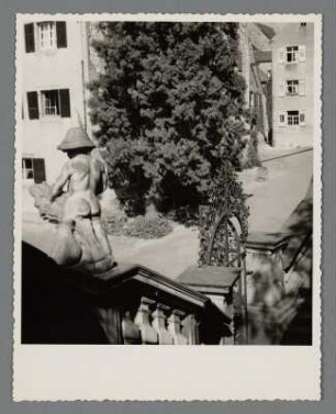 Am neuen Schloss in Meersburg