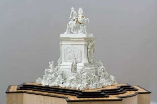 Modell eines Reiterdenkmals für König August III.