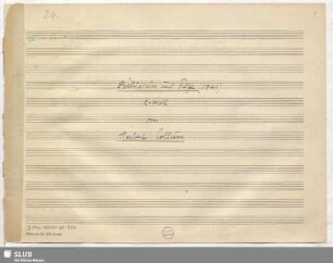 Preludes and Fugues - D.Mus.15350-ZZ-533 : org : c