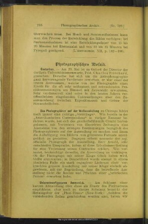 Photographisches Mosaik