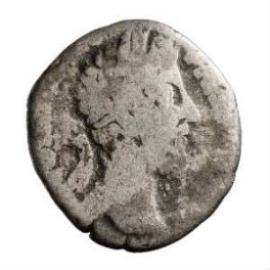 Münze, Denar, 186 n. Chr.
