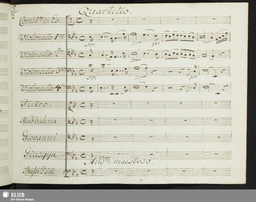 Quartetto. Dovunque il guardo giro