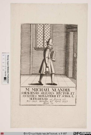 Bildnis Michael Neander (eig. Neumann)