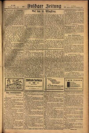 Zweite Ausgabe vom Sonntag, den 05. Juni 1927.