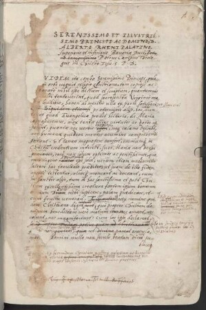 Manuskript zum Marientraktat - Studienbibliothek Dillingen XV 238