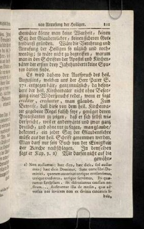 811-820, Es wird dahero der Ausspruch des heil. Augustins, ...