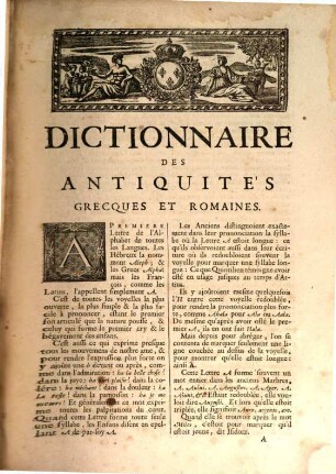 Dictionarium Antiquitatum Romanarum et Graecarum