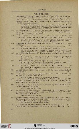 Genealogie (Nr. 512-541)