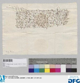 Markgraf und Kurfürst Friedrich von Brandenburg stellt der Stadt Nürnberg Quittung aus über 250 fl. Leibgeding.