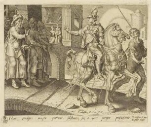 Der Abschied vom Vater, Blatt 1 aus der Folge "Das Gleichnis vom verlorenen Sohn"