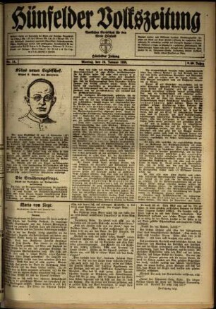 Ausgabe vom Montag, den 19. Januar 1920.