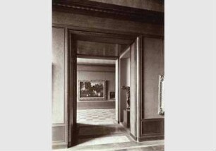 Blick in die Ausstellung der Nationalgalerie, 1. Saal